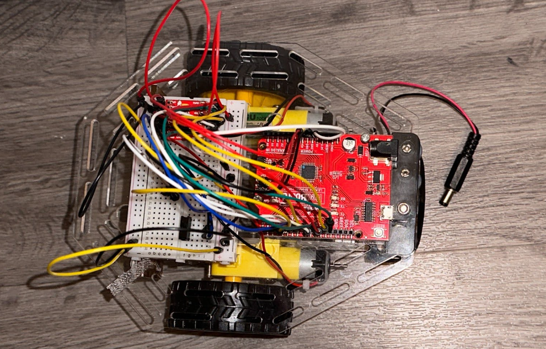 Independent Maze Navigation Robot Project
